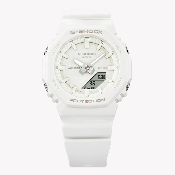 Casio G-Shock Women's White & Gold Watch, Bio Material | Gma-P2100st-7aer by i-watch