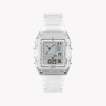 Montre unisexe Timex Q LCA à cristal transparent TW2W45200