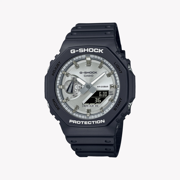 Casio G-Shock Ga-2100sb-1adr Oak - Durable Elegance Men's Watch In Black Resin by i-watch