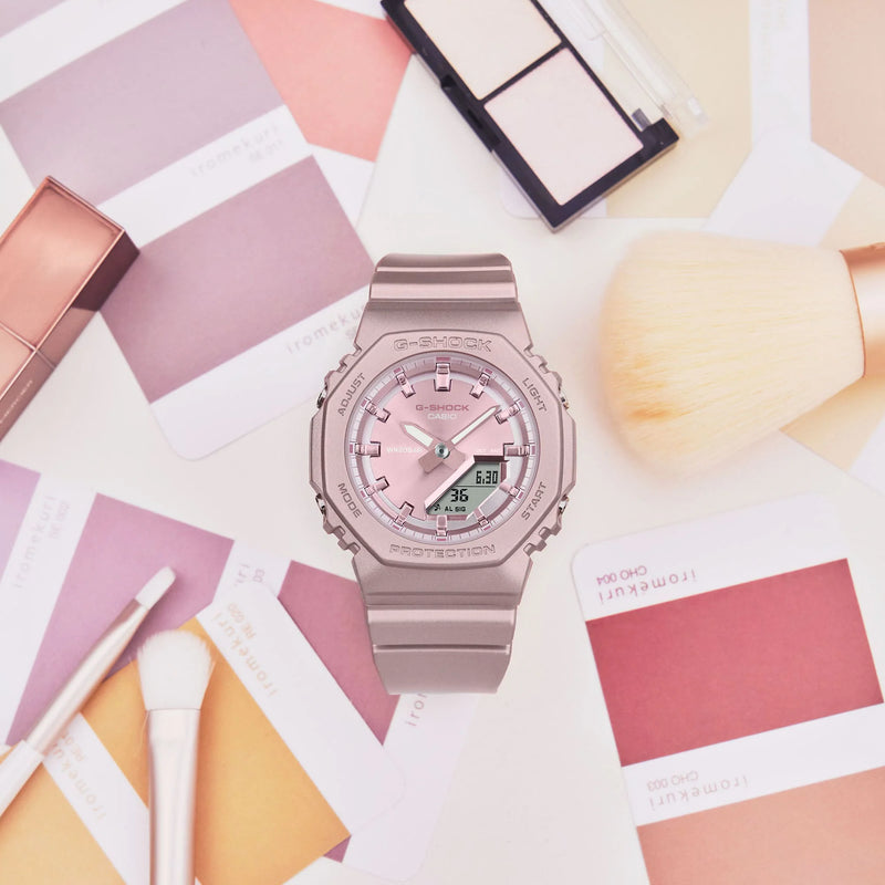 Casio G-Shock Women's Pink Watch, Bio-Sourced Plastic | Gma-P2100st-4aer by i-watch