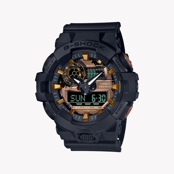 G-Shock Men's Black Resin Watch, Digital Dial | Ga-700rc-1adr by i-watch