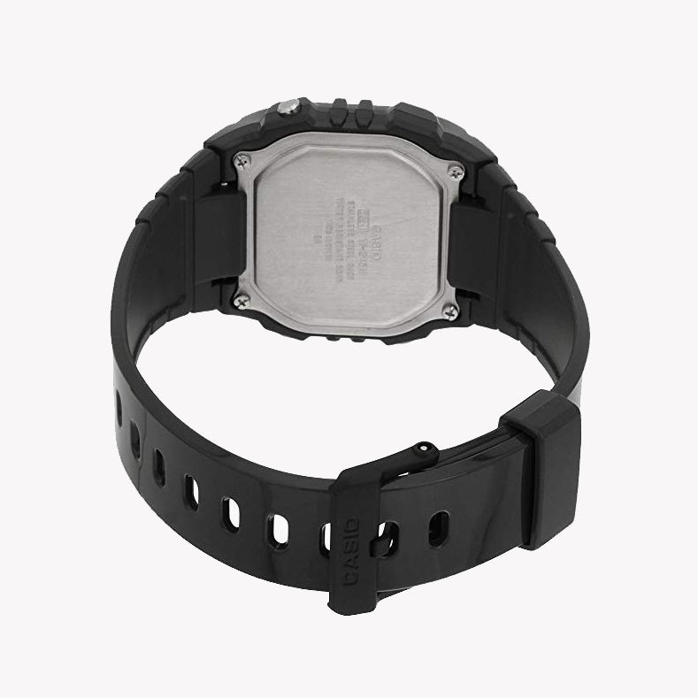 CASIO W-215H-1A2VDF - SPORTY SOPHISTICATION MEN'S WATCH WITH BLACK RESIN BAND AND DIGITAL DISPLAY-i-Watch-2