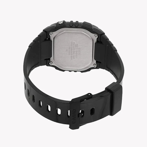 Casio W-215h-1a2vdf - Sporty Sophistication Men's Watch With Black Resin Band And Digital Display by i-watch