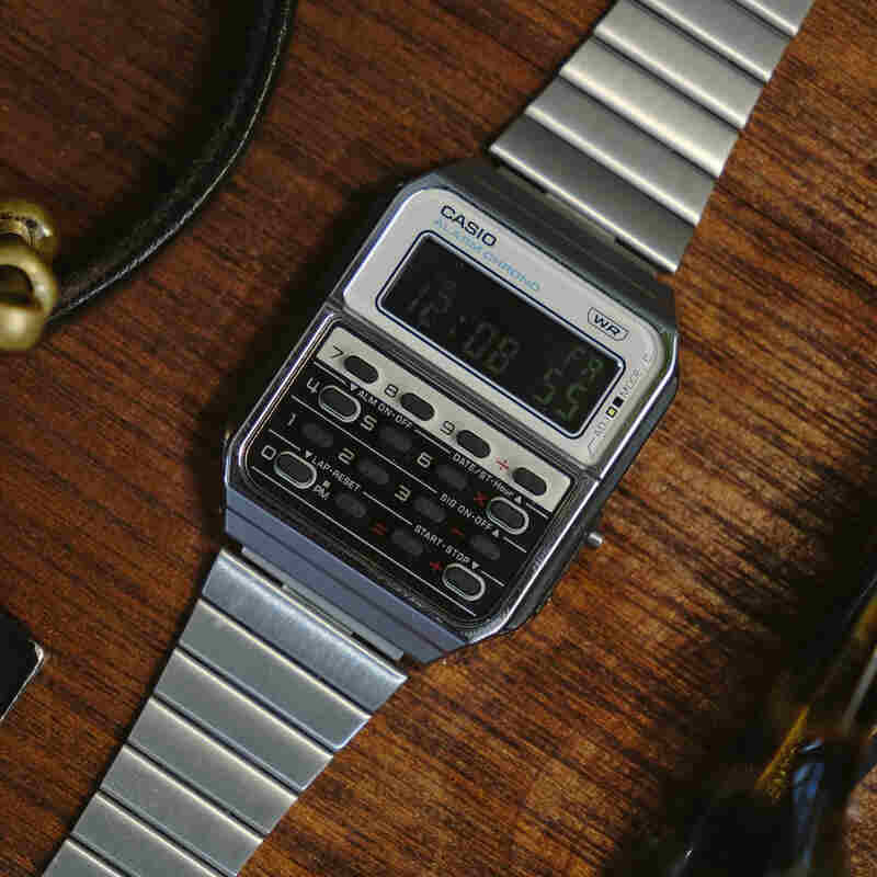 Casio Unisex Silver Digital Watch, Chrome Plated Resin | Ca-500we