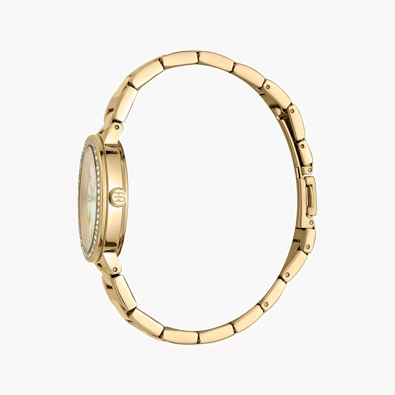 Esprit Women's Gold Stainless Steel Watch, White Dial | Es1l042m0025 by i-watch