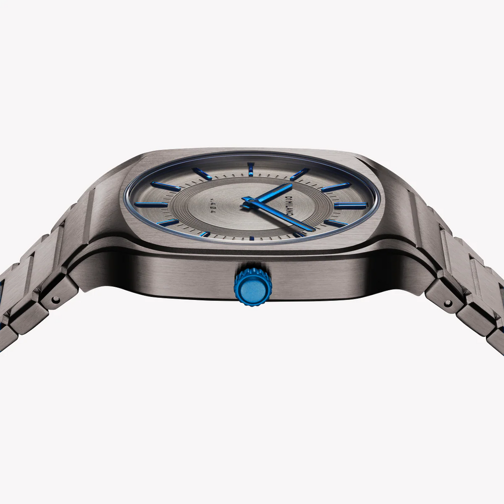 D1 MILANO Men's Grey Stainless Steel Watch, Quartz | D1-SQBJ02 by i-watch