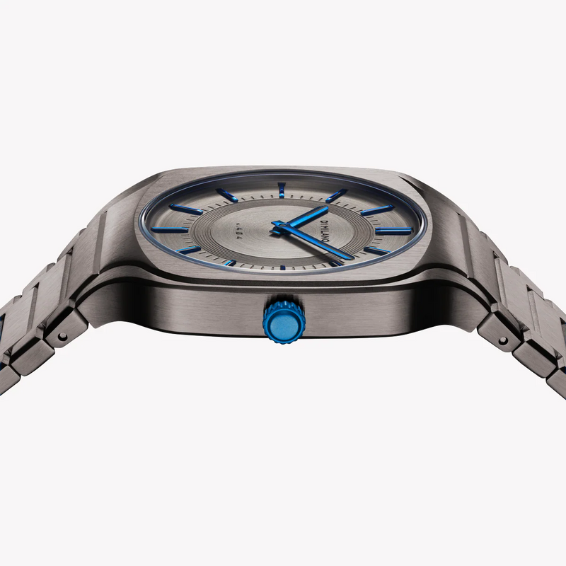 D1 MILANO Men's Grey Stainless Steel Watch, Quartz | D1-SQBJ02 by i-watch