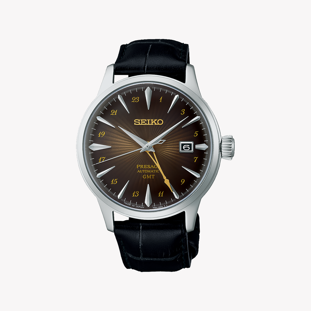 SEIKO SSK039J1 Automatic Men's Watch with Brown Dial-i-Watch