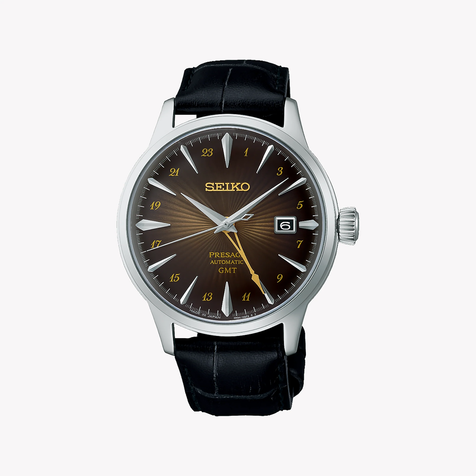 Seiko Men's Stainless Steel Watch, Brown Dial | Ssk039j1 by i-watch