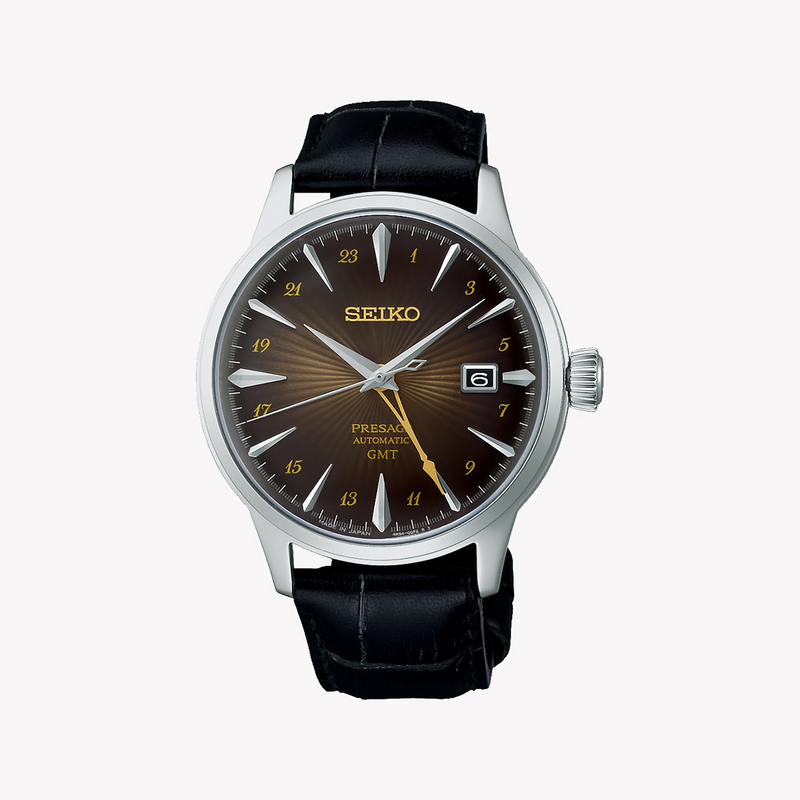 Seiko Men's Stainless Steel Watch, Brown Dial | Ssk039j1 by i-watch