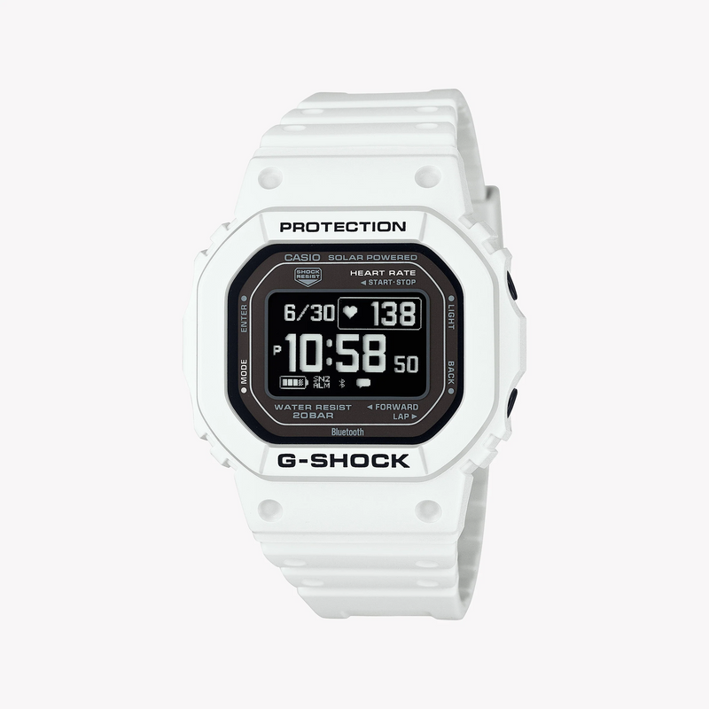 Casio G-Shock Men's White Resin Watch, Digital Display | Dw-H5600-7er by i-watch