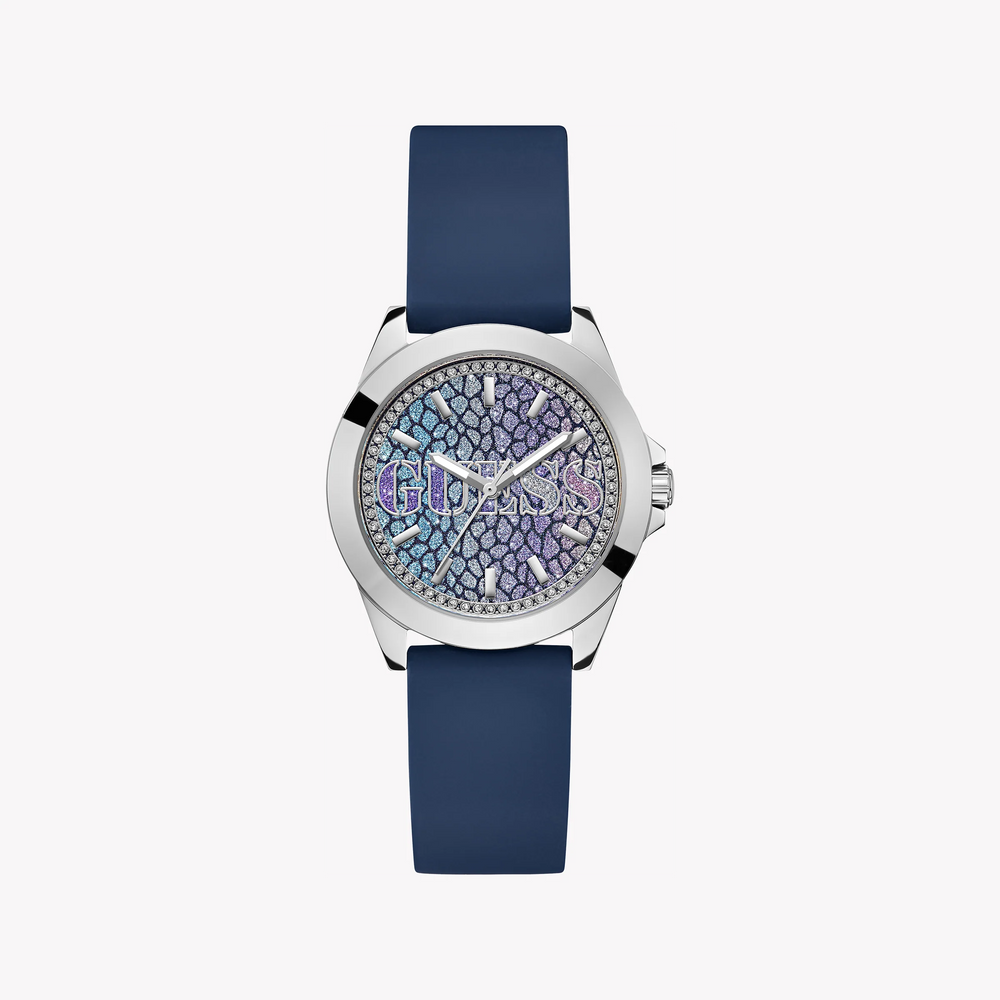 Guess Women's Silver Watch, Multicolor Dial | Gw0749l1 by i-watch