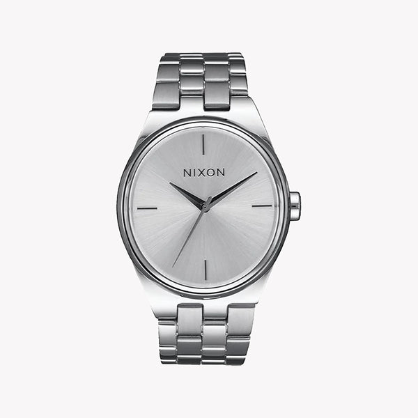 Nixon Women's Silver Stainless Steel Watch, Silver Dial | A953-1920 by i-watch