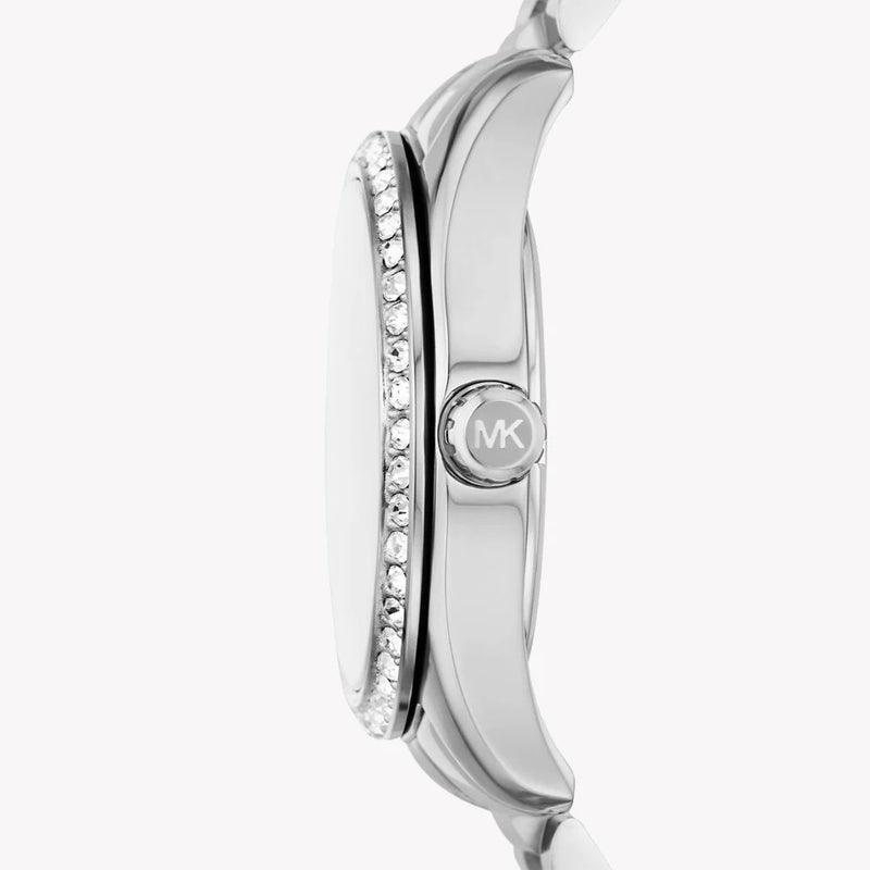 Michael Kors Women's Silver Stainless Steel Watch, Silver Dial | Mk7445 by i-watch