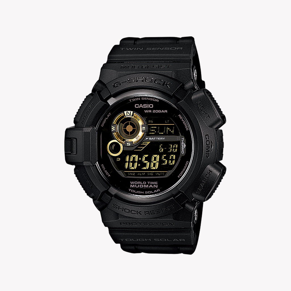 CASIO G-SHOCK G-9300GB-1DR ADVENTURE READY - STYLISH BLACK TIMEPIECE FOR MEN