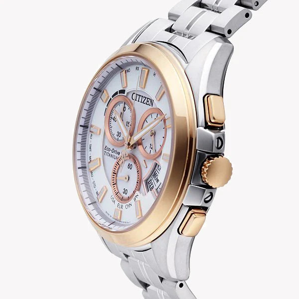 Citizen By0054-57a Dynamic Precision - Elite Men's Eco-Drive Titanium Timepiece by i-watch