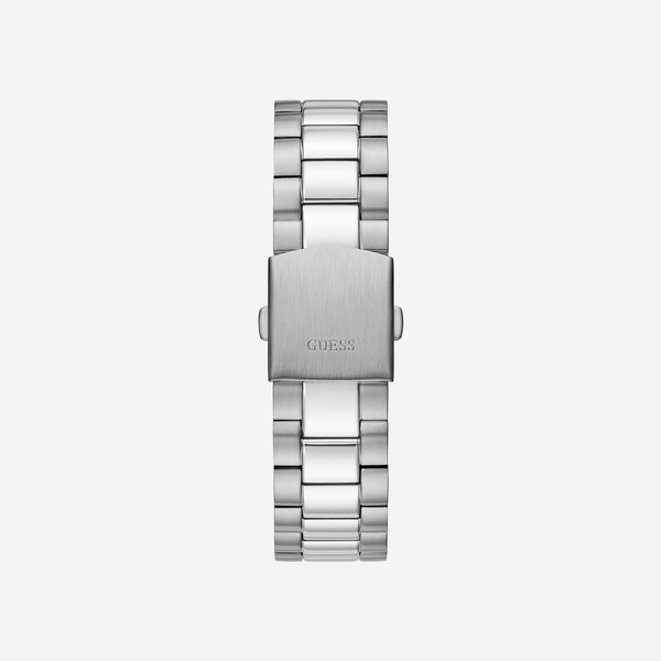Guess Men's Silver Stainless Steel Watch, Blue Dial | Gw0265g7 by i-watch