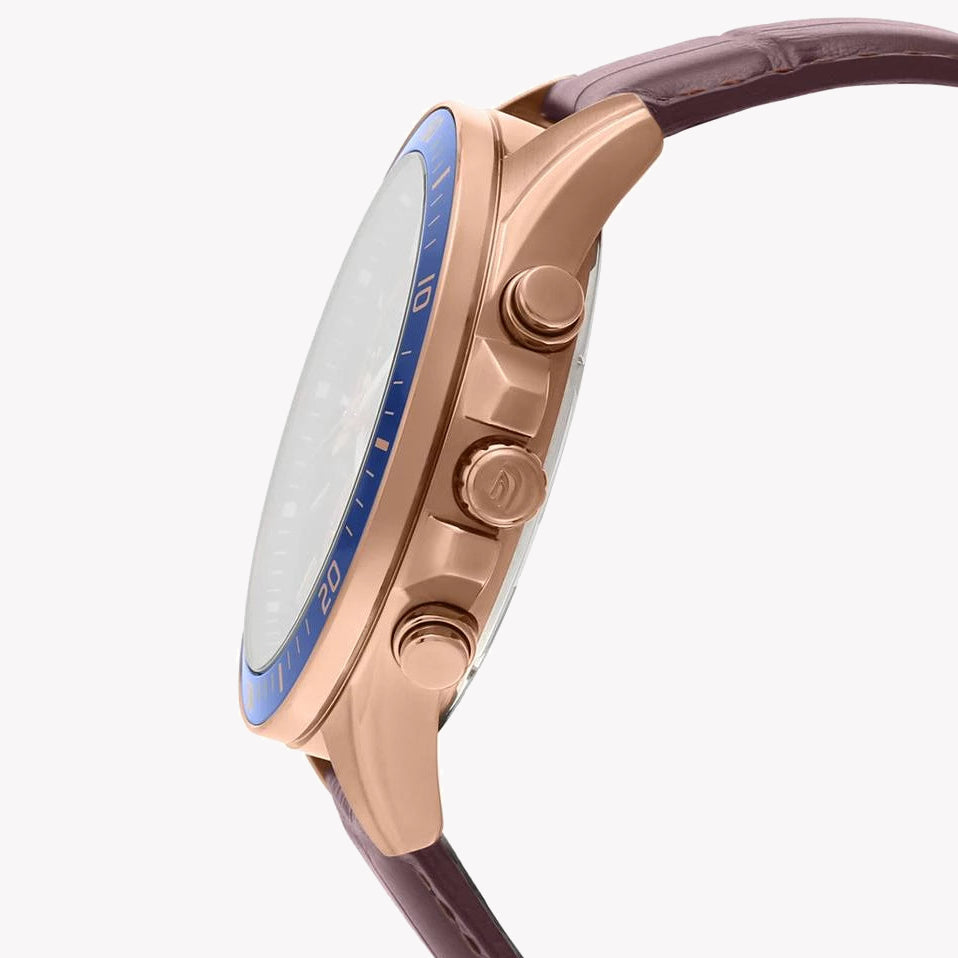 EDIFICE EFR-552GL-2AVUDF - TOUGH & SPORTY ROSE GOLD MEN'S WATCH-i-Watch-3