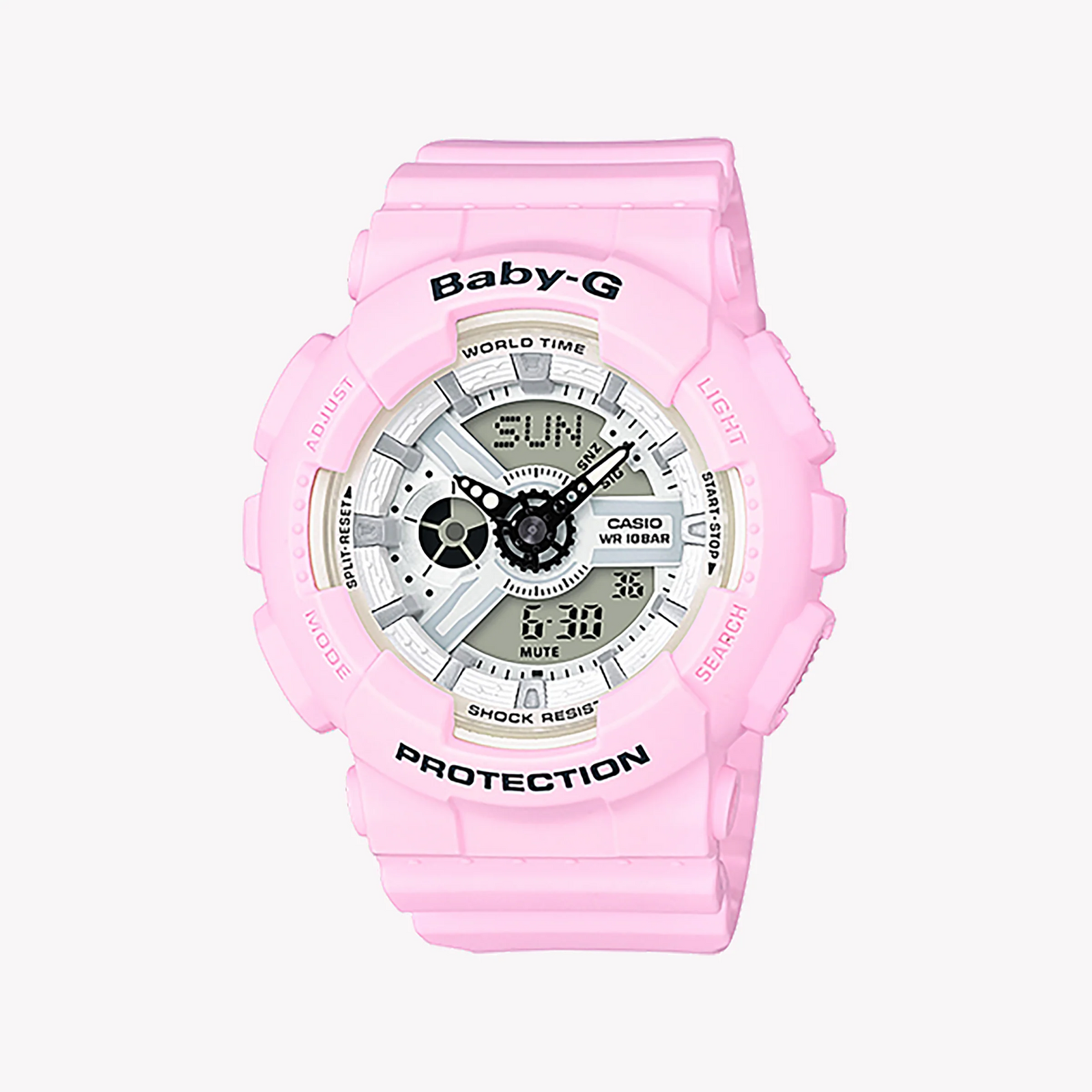 Baby-G Women's Pink Resin Watch, Resin Case | Ba-110be-4adr by i-watch