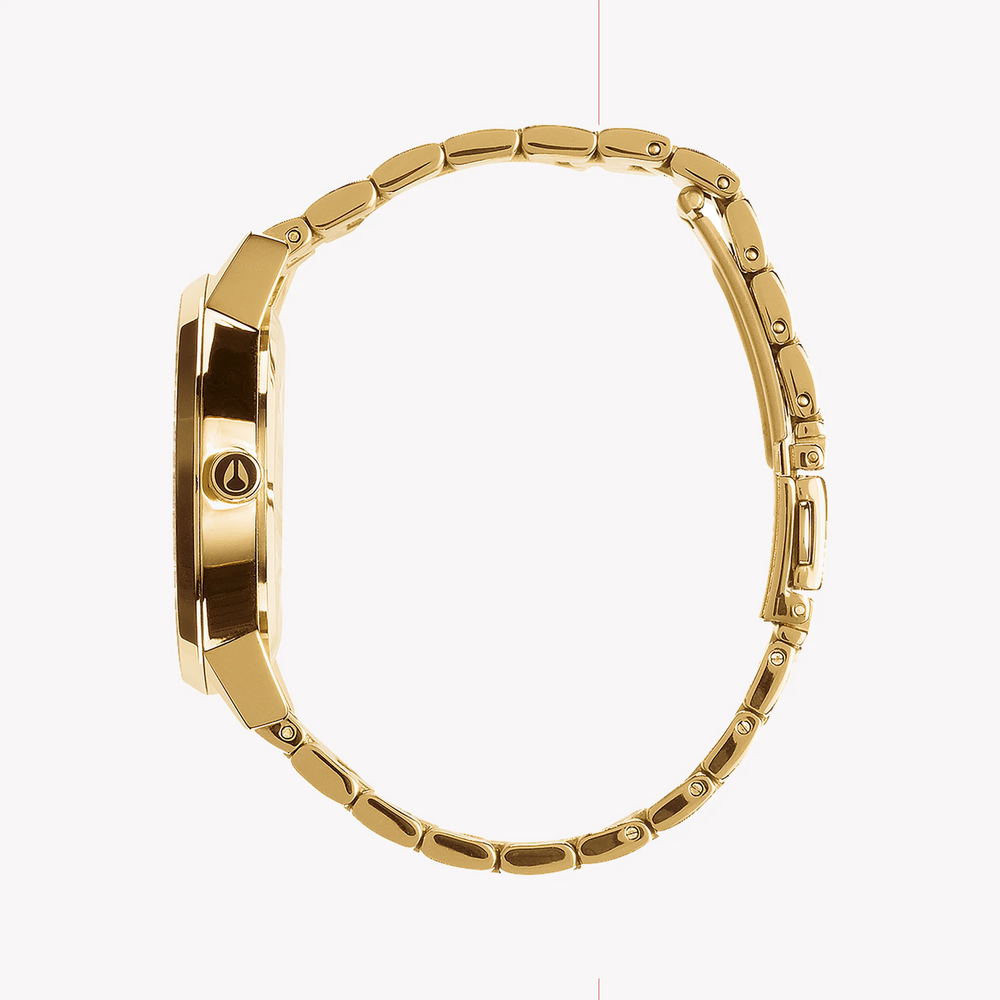 Nixon Men's Gold Stainless Steel Watch, Black Dial | A1057-2042 by i-watch