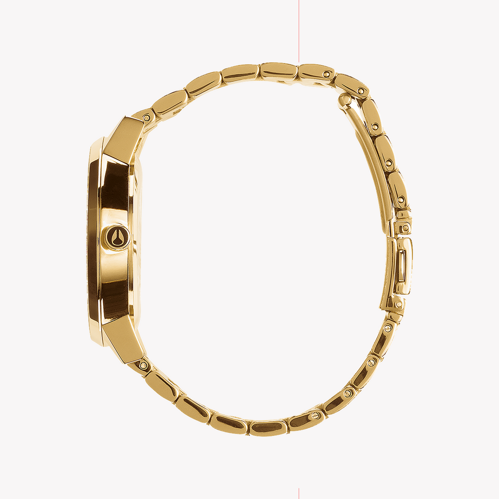 NIXON A1057-2042 GOLD BOLD - STYLISH MEN'S WATCH WITH BLACK DIAL & COMFORTABLE BAND-i-Watch-2