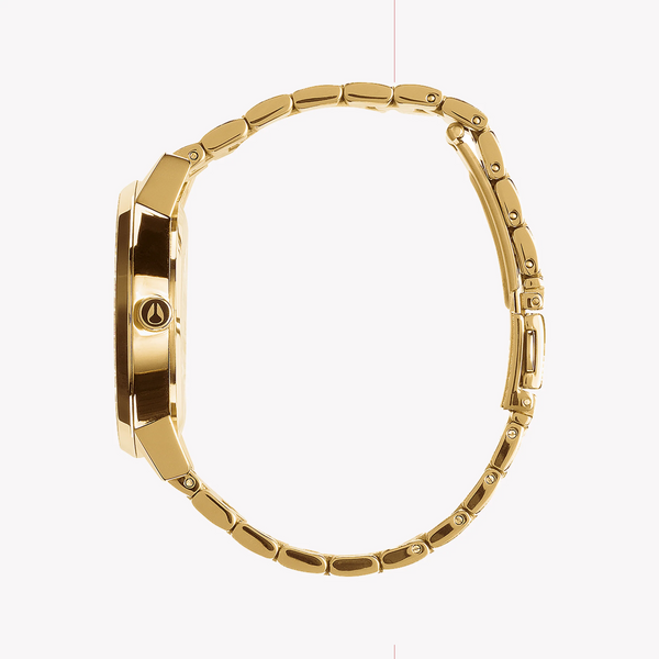 Nixon Men's Gold Stainless Steel Watch, Black Dial | A1057-2042 by i-watch