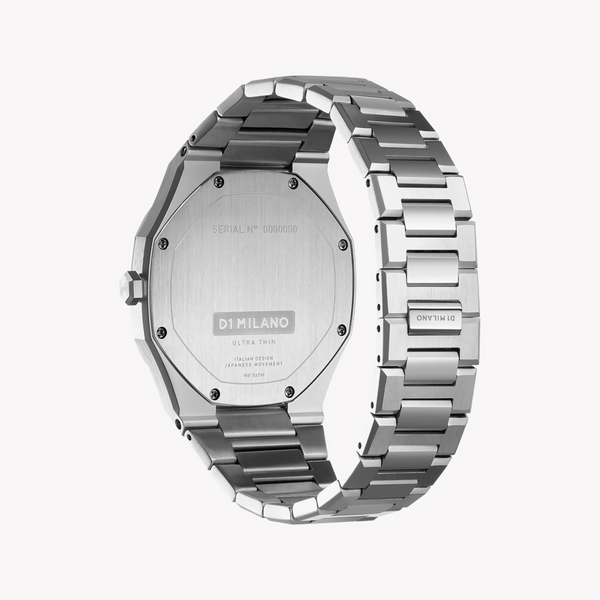 D1 MILANO Men's Silver Watch, Rose Gold Dial | D1-UTBJ26 by i-watch