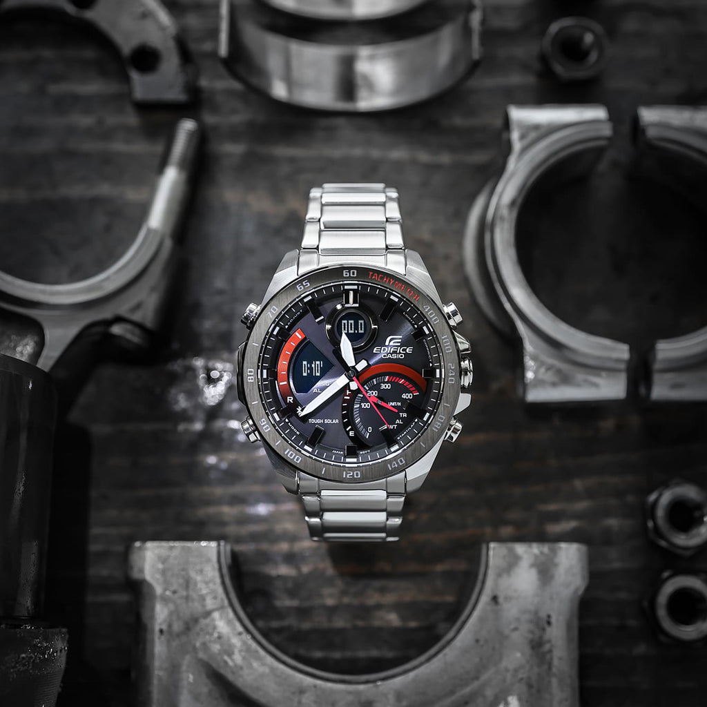 EDIFICE ECB-900DB-1AER - MEN'S STAINLESS STEEL SMARTWATCH WITH BOLD AESTHETIC & ADVANCED FEATURES-i-Watch-5