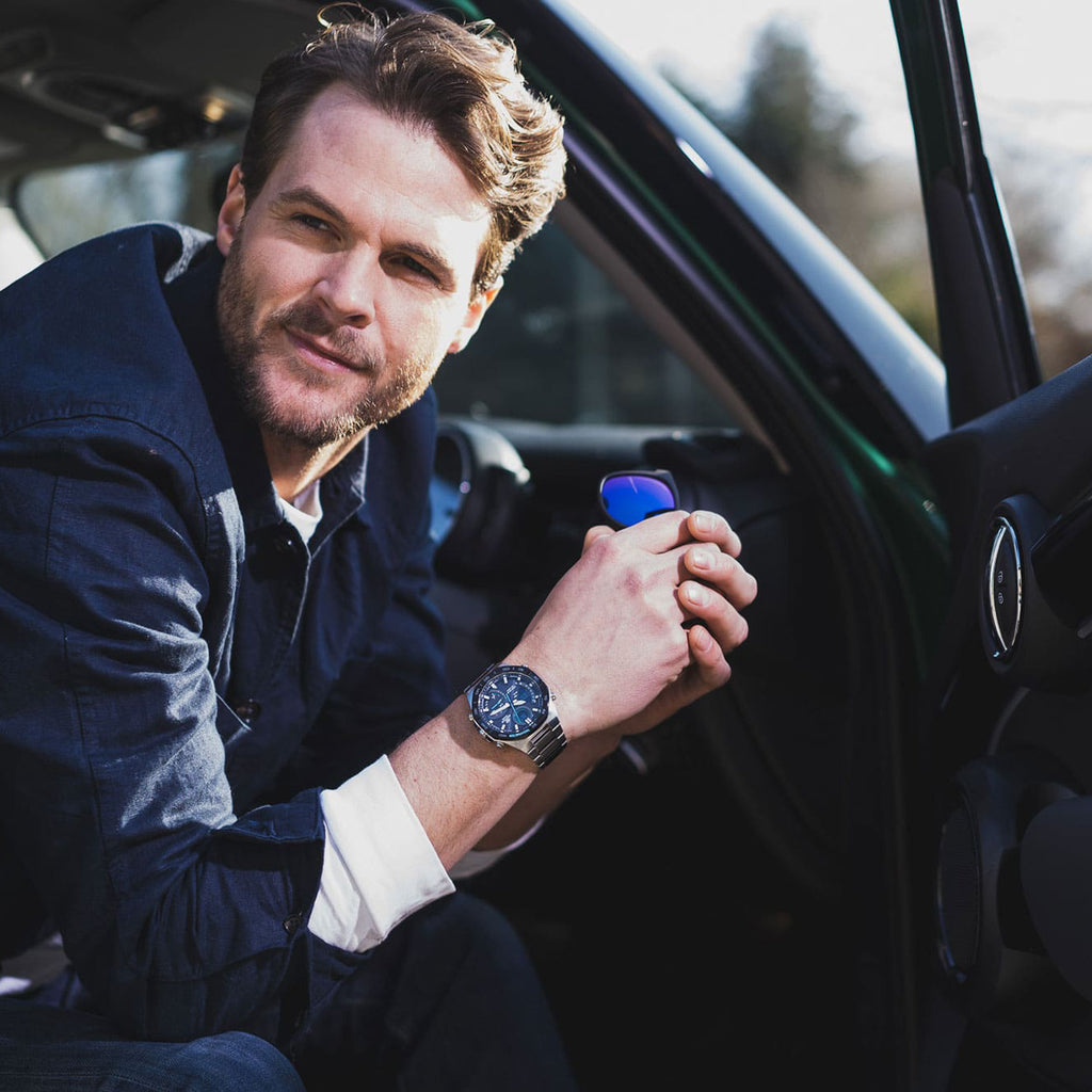 CASIO ECB-950DB-1AEF - TIMELESS ELEGANCE MEN'S SOLAR POWERED STAINLESS STEEL WATCH-i-Watch-3