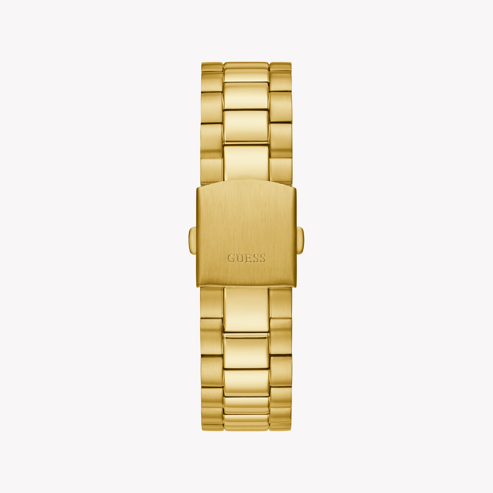 Guess Men's Gold Stainless Steel Watch, Gold Dial | Gw0265g2 by i-watch