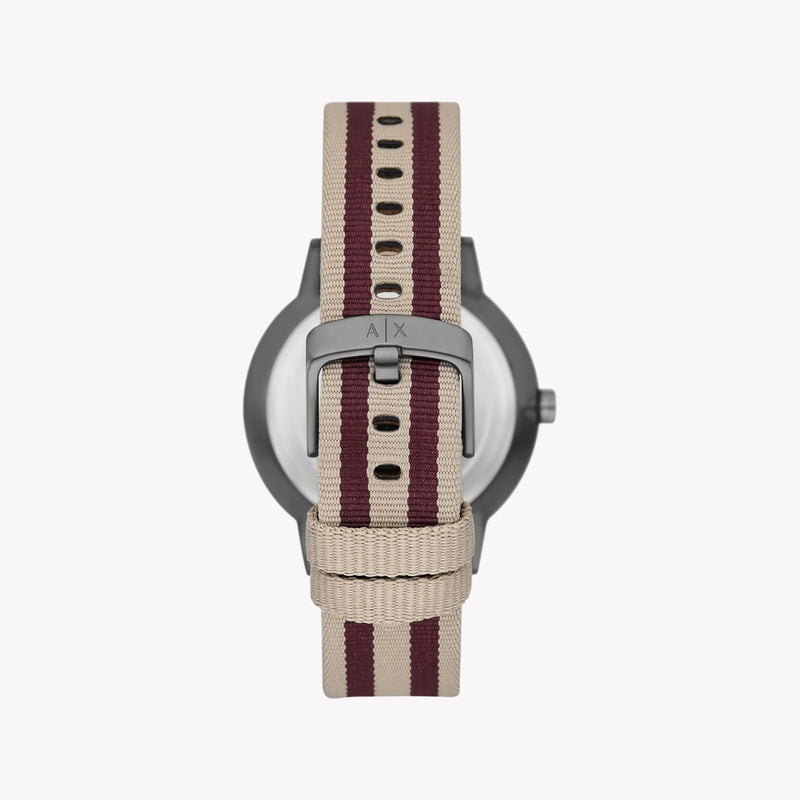 A|X Armani Exchange Men's Fabric Watch, Silver Case | Ax2759 by i-watch