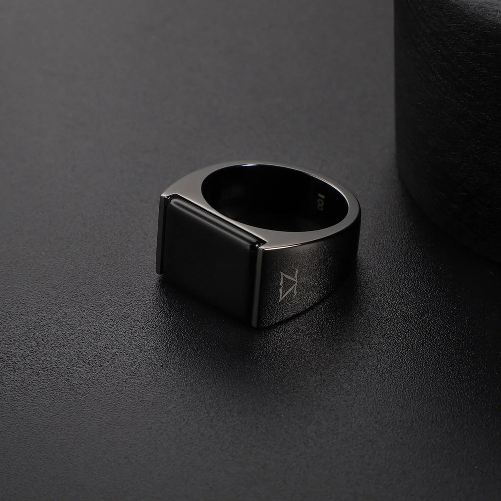 Zink Men's Gun Stainless Steel Ring | Zjrg039gn