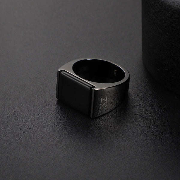 Zink Men's Gun Stainless Steel Ring | Zjrg039gn