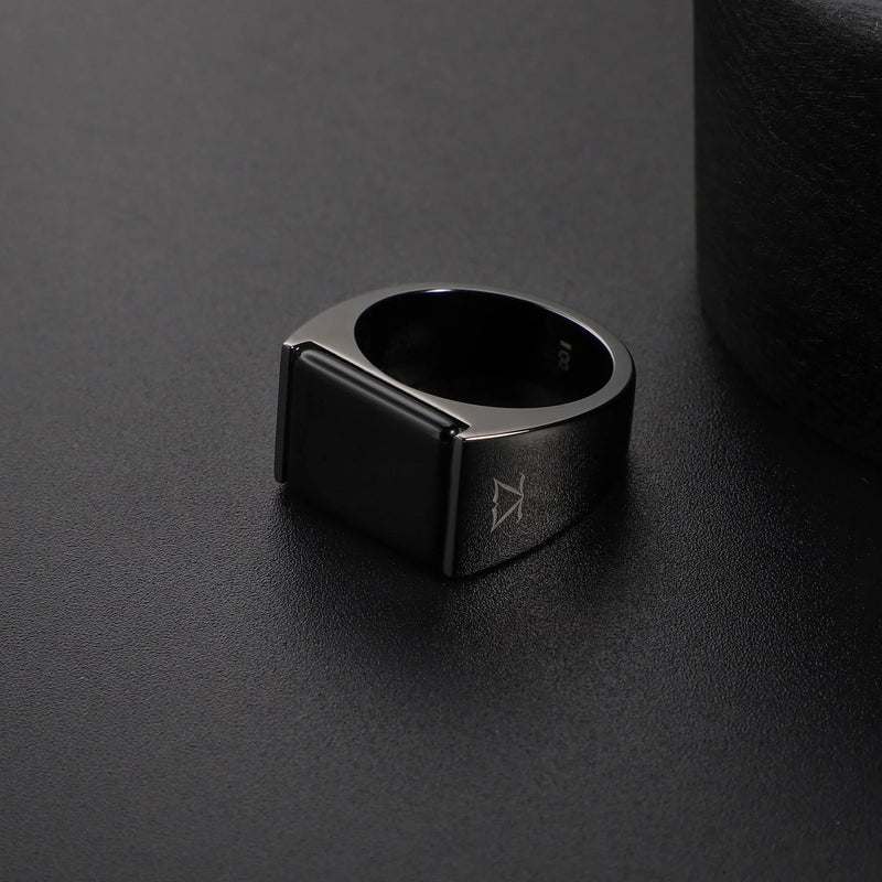 Zink Men's Gun Stainless Steel Ring | Zjrg039gn