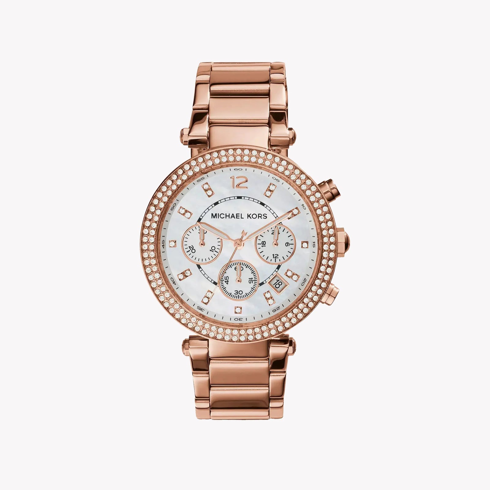 Michael Kors Women's Rose Gold Watch, White Dial | Mk5781 by i-watch