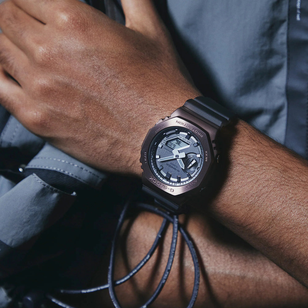Casio G-Shock Gm-2100mf-5adr Oak - Rugged Elegance Men's Timepiece by i-watch