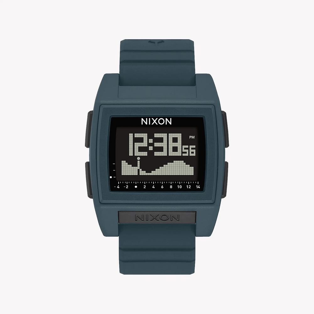 Nixon Men's Blue Stainless Steel Watch, Black Dial | A1307-2889 by i-watch