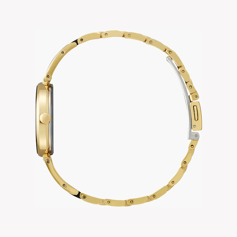 Citizen Ex1539-57e Radiant Sophistication - Elegant Black & Gold Women's Watch by i-watch