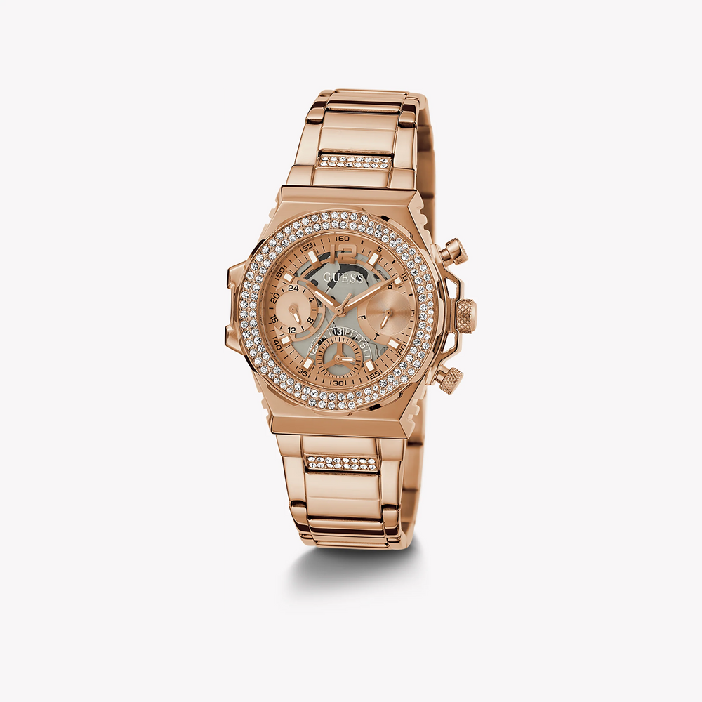 Guess Women's Rose Gold Stainless Steel Watch | Gw0552l3 by i-watch