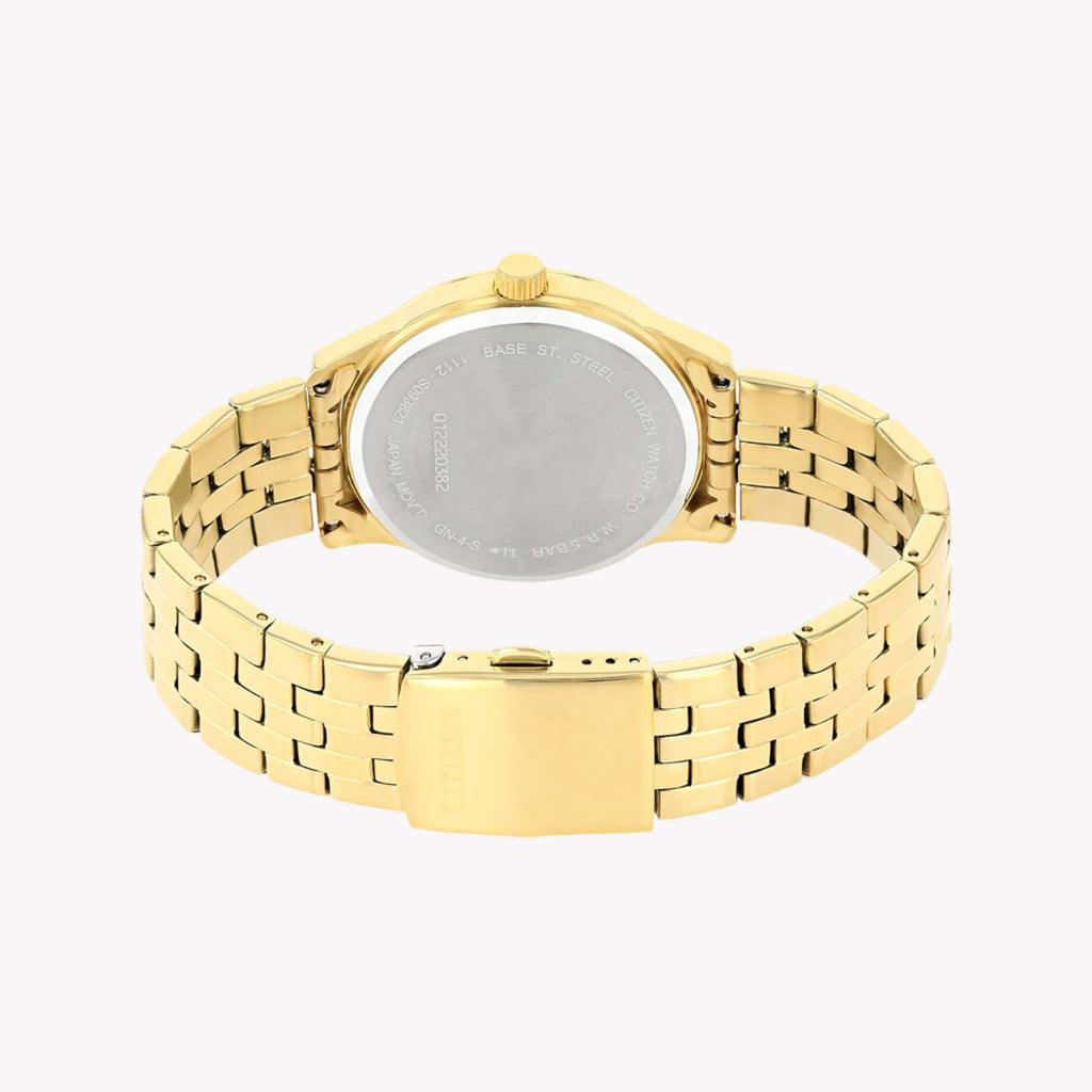 CITIZEN BI1052-85P GOLDEN ELEGANCE - Men's Quartz Watch with Stunning Gold Finish and 5 ATM Water Resistance-i-Watch-2