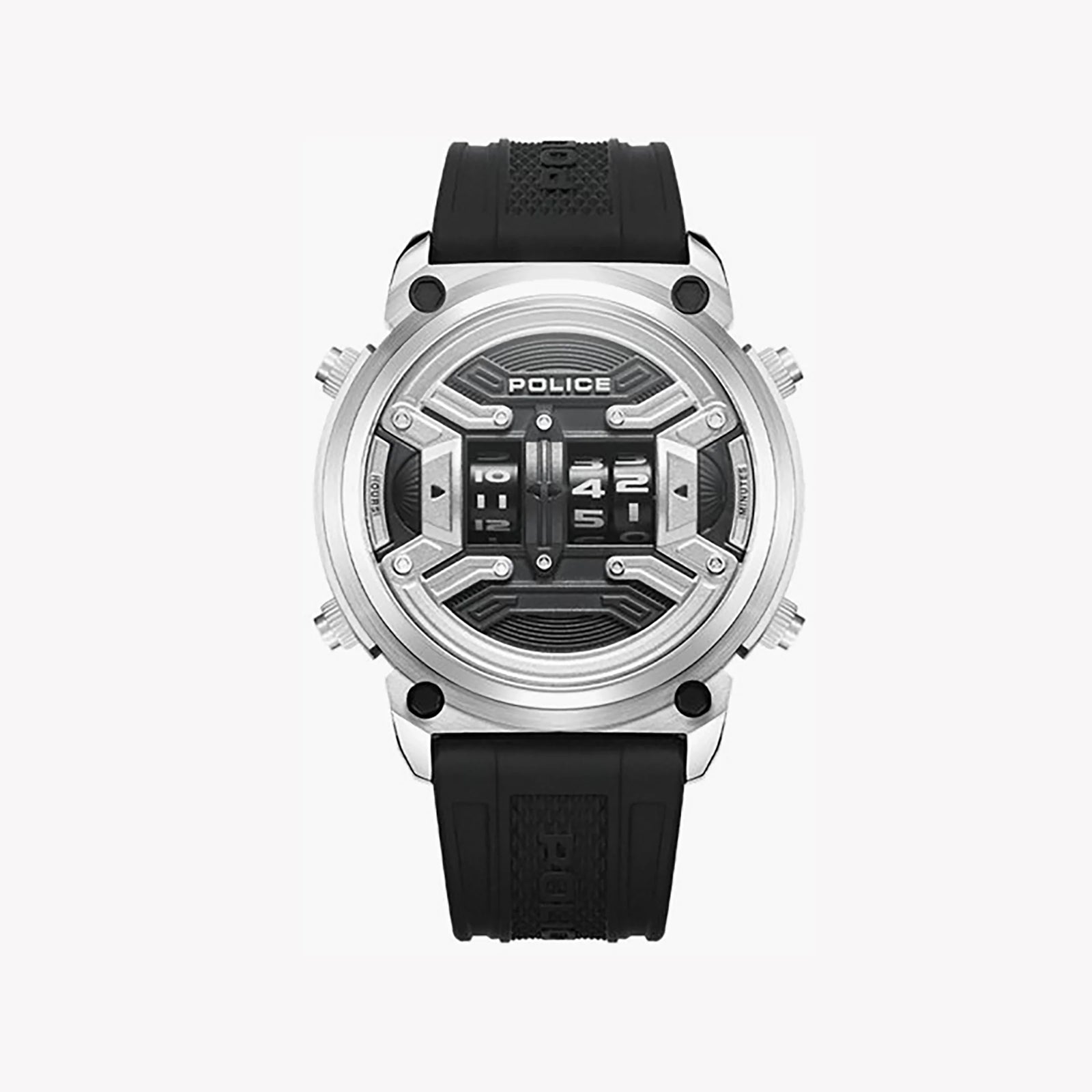 Police Men's Silver Stainless Steel, Multicolor Dial | Pewjp2228503 by i-watch