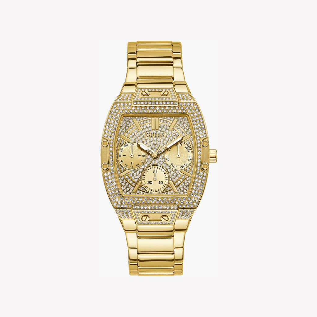 GUESS GW0104L2 - ELEGANT TIMEPIECE FOR THE MODERN WOMAN - GOLD & CHAMPAGNE BEAUTY