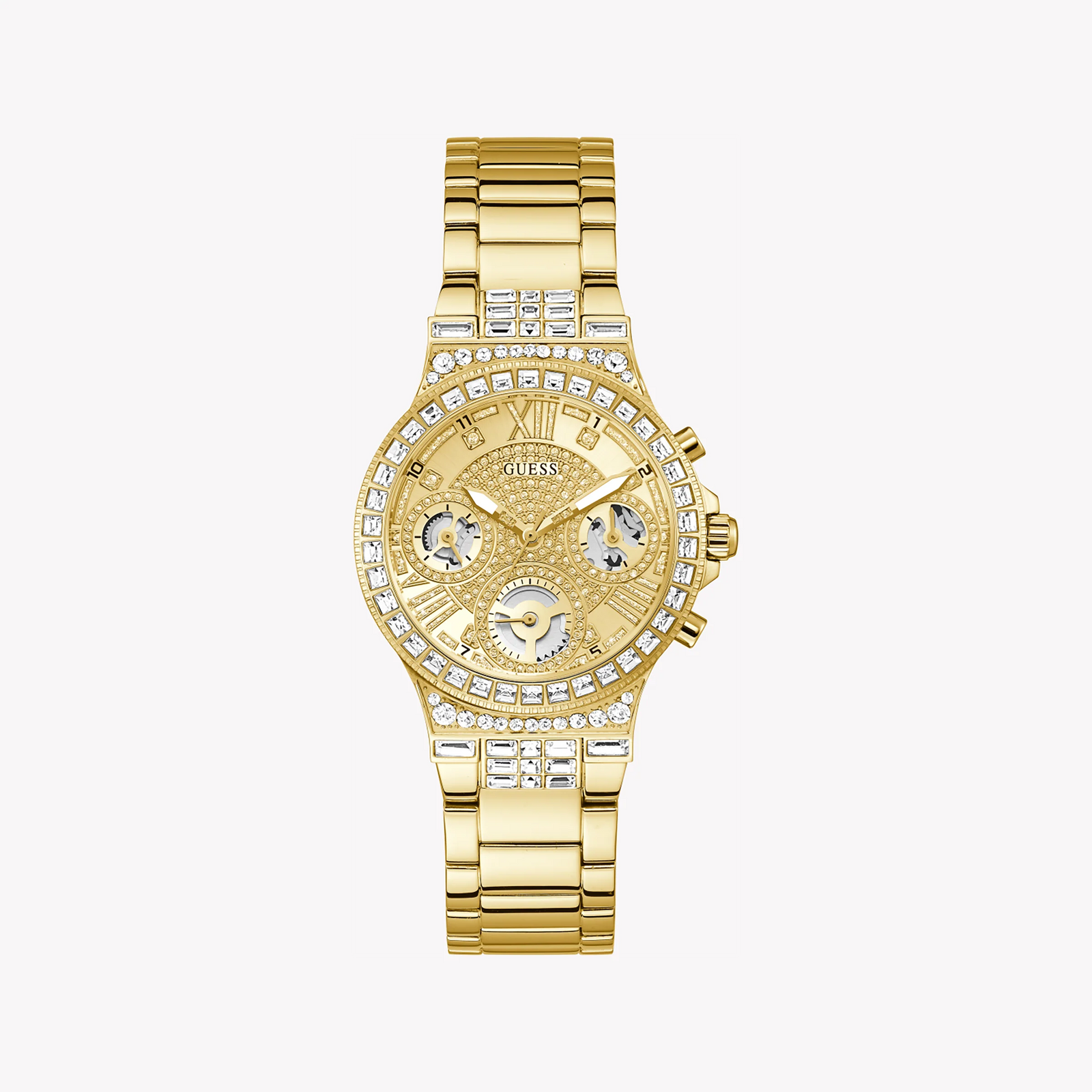 Guess Women's Gold Watch, Champagne Dial | Gw0320l2 by i-watch