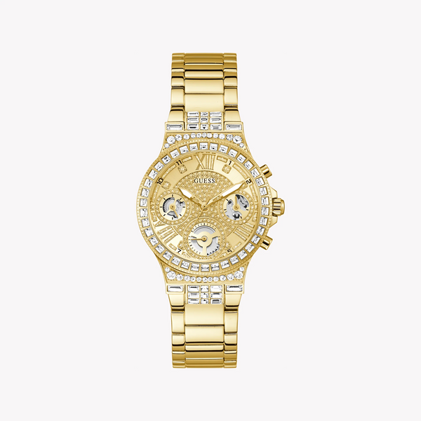 Guess Women's Gold Watch, Champagne Dial | Gw0320l2 by i-watch