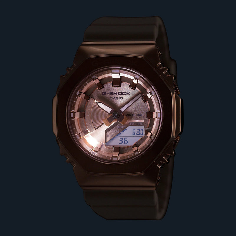 Casio Women's Rose Gold Watch, Pink Band | Gm-S2100pg-4aer by i-watch