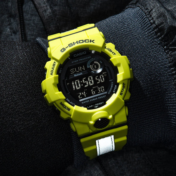 Casio G-Shock Gbd-800lu-9dr Tough & Sporty - Bold Yellow Digital Timepiece by i-watch