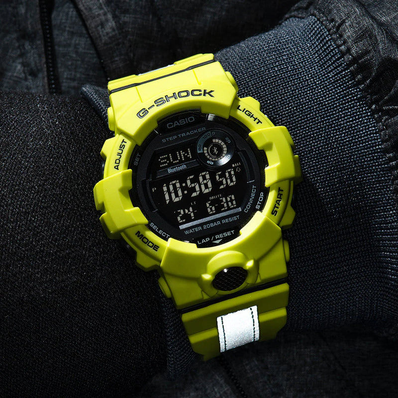 Casio G-Shock Gbd-800lu-9dr Tough & Sporty - Bold Yellow Digital Timepiece by i-watch