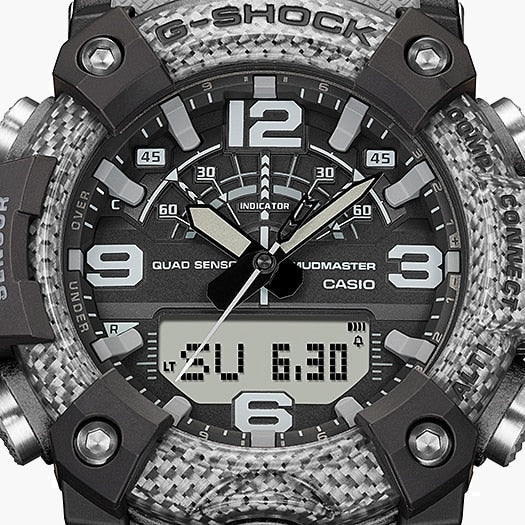 CASIO G-SHOCK GG-B100-8ADR RUGGED ADVENTURE - MEN'S WATCH WITH GRAY/BLACK DESIGN AND HIGH-TECH FEATURES