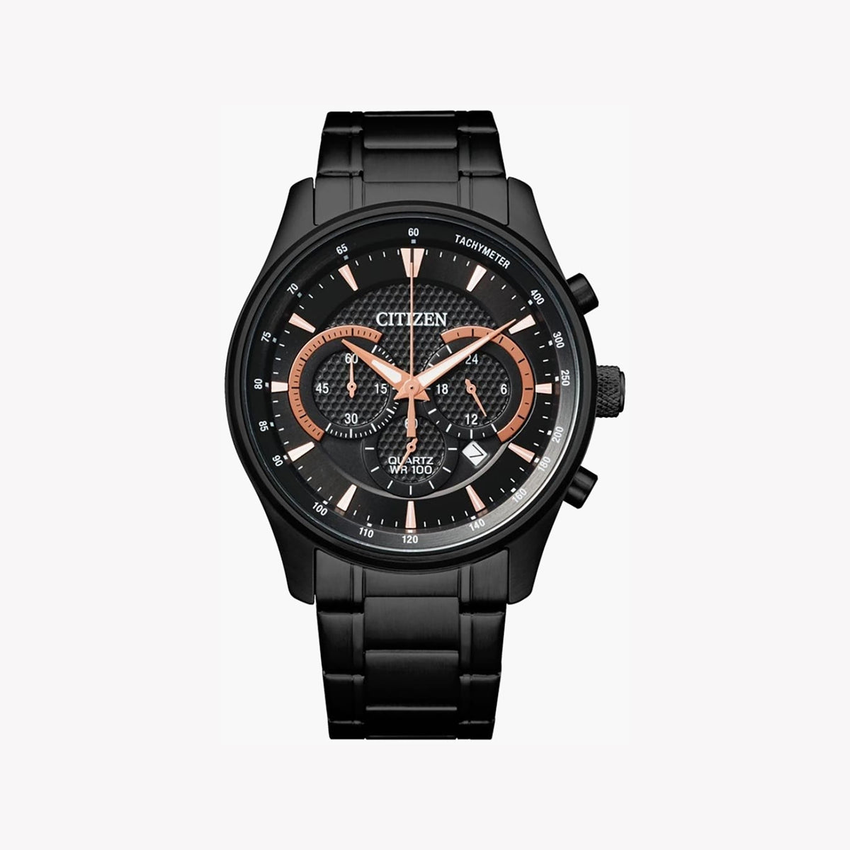 CITIZEN AN8195-58E - BOLD PERFORMANCE MENS WATCH with Black Stainless Steel & Chronograph Functionality