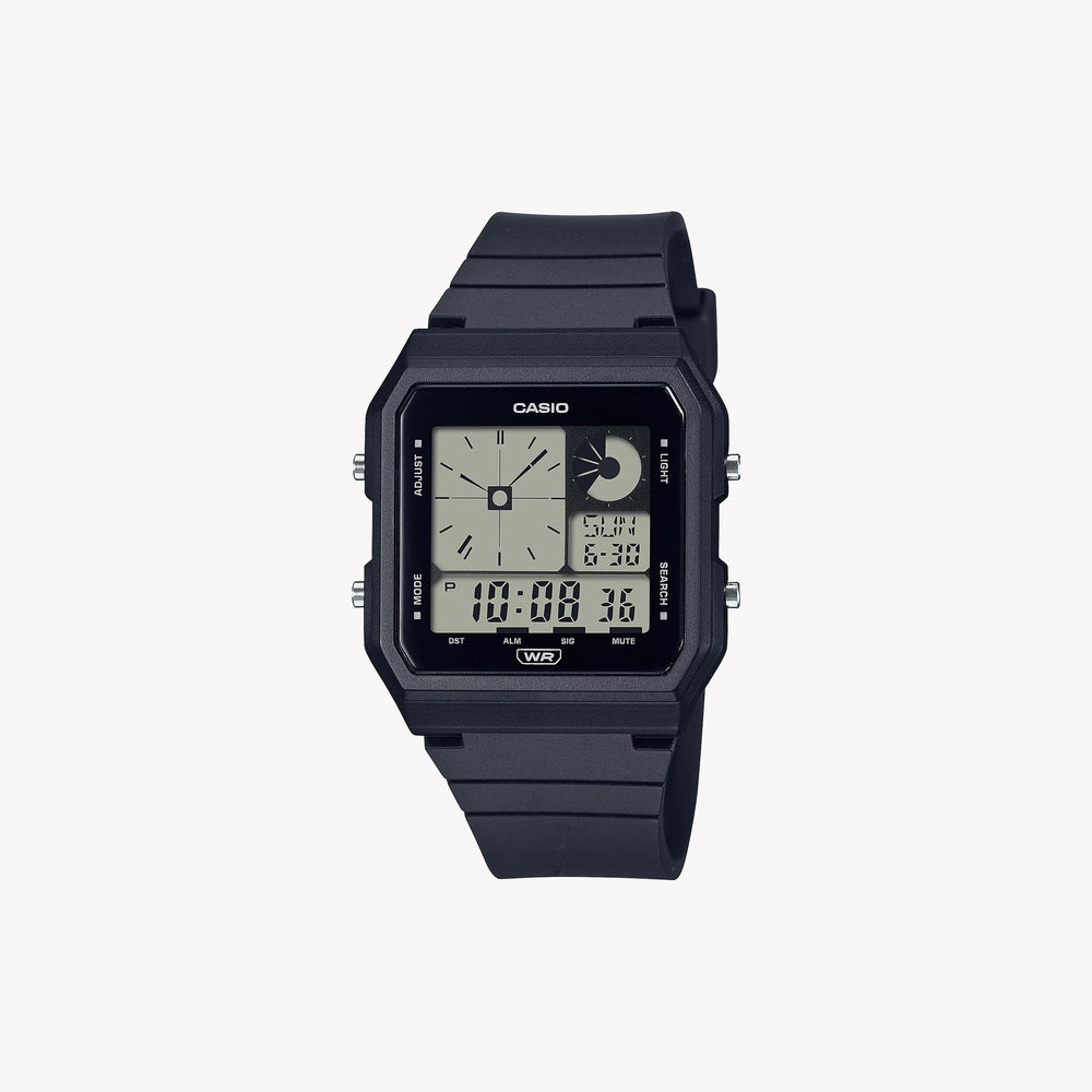 Casio Men's Black Resin Watch, Rubber Band | Lf-20w-1aef by i-watch